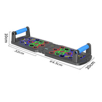 Planche de pompes pliable avec compteur intelligent et capteur corporel – renforce muscles et stabilité à la maison