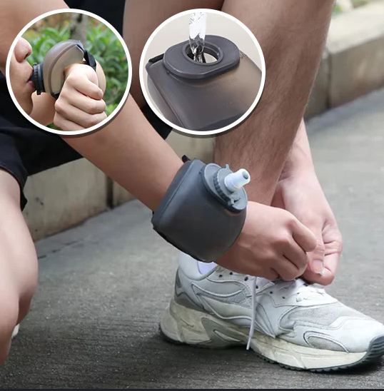 Gourde de Poignet PoweRize – Hydratation Rapide et Pratique pour le Sport et l’Outdoor