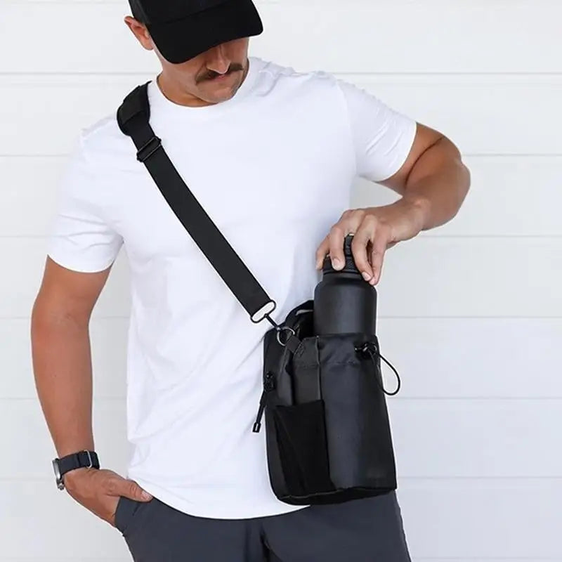 Sac de Sport Magnétique – Grande Capacité avec Poche Bouteille & Téléphone